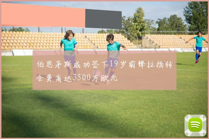 伯恩茅斯成功签下19岁前锋拉扬转会费高达3500万欧元